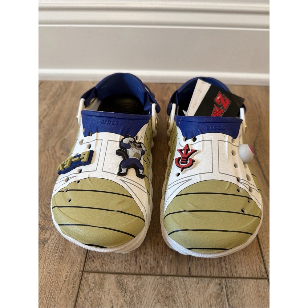 Crocs Dragon Ball Z Echo Clogs Multicolor Kids US 6 Colorblock NWT